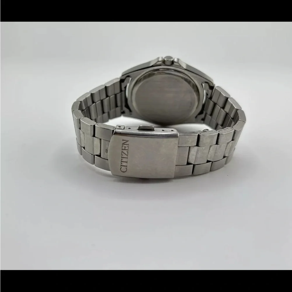 Citizen 40mm Silver Stainless Steel BF0500-57L #39 new battery